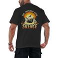 Introvert Relaxation Me Myself And Silence Mountain Vacation Men's Back Print T-Shirt