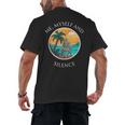 Introvert Relaxation Me Myself And Silence Summer Vacation Men's Back Print T-Shirt