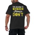 Introvert Tips On How To Talk To Me Please Don't Antisocial Men's Back Print T-Shirt Introvert Tips On How To Talk To Me Please Don't Antisocial Men's Back Print T-Shirt