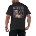 Introverted Romance Unapologetically Anti-Social Book Club Men's Back Print T-Shirt