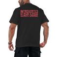 Introverted But Willing To Discuss Climate Change Men's Back Print T-Shirt Introverted But Willing To Discuss Climate Change Men's Back Print T-Shirt