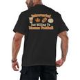 Introverted But Willing To Discuss Football Fall Men's Back Print T-Shirt Introverted But Willing To Discuss Football Fall Men's Back Print T-Shirt