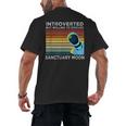 Introverted But Willing To Discuss Sanctuary Moon Men's Back Print T-Shirt
