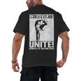 Introverts Unite Separately In Your Own Homes Introvert Men's Back Print T-Shirt