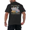 Its A Good Day To Read A Book Cute Pig & Elephant Adventure Men's Back Print T-Shirt