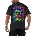 Its A Good Day To Read Book Kids Boys Girls Reading Graphic Men's Back Print T-Shirt