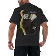 Kids Bruce Lee Photo From Fighting Method Book Kids Men's Back Print T-Shirt Kids Bruce Lee Photo From Fighting Method Book Kids Men's Back Print T-Shirt