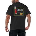 Kids Kindergarten Graduation Humor I'm So Smart I Graduated Men's Back Print T-Shirt