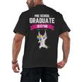 Kids Preschool Graduate 2018 Unicorn Dab Graduation Pre-K TShirt Men's Back Print T-Shirt