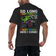 Kindergarten Graduate 2025 Kindergarten Graduation Dino Trex Men's Back Print T-Shirt