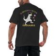 Kindergarten Graduation Shirt 2019 Dinosaur Graduate Party Men's Back Print T-Shirt