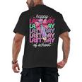 Last Day Of School Shirt Coquette Bow School Graduation Men's Back Print T-Shirt