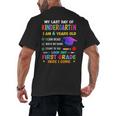 Last Days Of Kindergarten Graduation 2025 Graduate Boys Girl Men's Back Print T-Shirt
