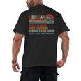 Librarian Definition Book Lover Library Workers Day Men's Back Print T-Shirt