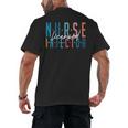 Licensed Nurse Injector Graduation Nurse Injector Men's Back Print T-Shirt