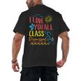I Love You All Class Dismissed Teacher School Graduation Men Women Girls Kids Men's Back Print T-Shirt