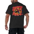 Marvel Spider-Man Peter Parker Comic Book Letter Logo Men's Back Print T-Shirt
