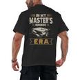 Master’s Degree Era MBA Masters Degree Graduation Men's Back Print T-Shirt