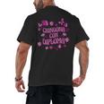 Masters Graduation Educated Latina Chingona Con Diploma Men's Back Print T-Shirt
