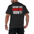 Meme Sarcastic Quotes For Antisocials Introverts Men's Back Print T-Shirt Meme Sarcastic Quotes For Antisocials Introverts Men's Back Print T-Shirt