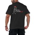 Merry Christ-Meh Christmas Introvert Men's Back Print T-Shirt