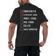 Middle School Graduation Men's Back Print T-Shirt