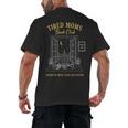Mom Book Club Tired Moms Book Club Running On Coffee Cha0 Men's Back Print T-Shirt Mom Book Club Tired Moms Book Club Running On Coffee Cha0 Men's Back Print T-Shirt