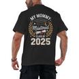 My Mommy Mastered It Class Of 2025 Masters Graduation Outfit Men's Back Print T-Shirt