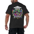 Mother Of a 2025 Graduate Tie Dye Class Senior Graduation 25 Men's Back Print T-Shirt