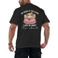 No Book Is Too Long Life Is Just Too Short Book Reading Book Men's Back Print T-Shirt No Book Is Too Long Life Is Just Too Short Book Reading Book Men's Back Print T-Shirt