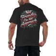 Not Friendly Do Not Approach Introvert Antisocial Men's Back Print T-Shirt Not Friendly Do Not Approach Introvert Antisocial Men's Back Print T-Shirt