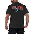 Nurse Est 2018 New Graduation Nursing School T-Shirt Men's Back Print T-Shirt