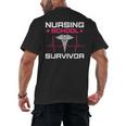 Nursing School Graduation Shirt Men's Back Print T-Shirt