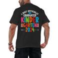 I Officially Graduated Kindergarten Graduation 2024 Men's Back Print T-Shirt