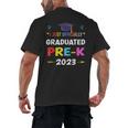I Officially Graduated Pre-k Graduation Pre k Class 2023 Kid Men's Back Print T-Shirt