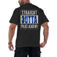 Police Academy Shirt Police Officer Graduation Men's Back Print T-Shirt