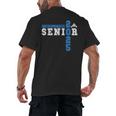 Powerlifting Senior 2025 Class Of 2025 Graduation Party 23 Men's Back Print T-Shirt