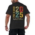 Pre-K Grad 2025 Pre-K Kids Prek Graduation Men's Back Print T-Shirt
