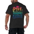 Pre-K Prek3 Prek4 Graduate Quarantine Preschool Graduation Men's Back Print T-Shirt