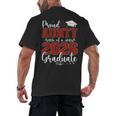 Proud Aunty Of a Class Of 2026 Graduate Senior Graduation Men's Back Print T-Shirt