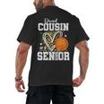 Proud Cousin Of A 2026 Senior Basketball Graduation Leopard Men's Back Print T-Shirt