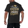 Proud Cousin Of a Class Of 2025 Graduate Senior Graduation Men's Back Print T-Shirt