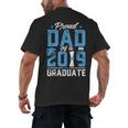 Proud Dad Of A Class Of 2019 Graduate TShirt Graduation Men's Back Print T-Shirt