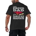 Proud Dad Graduation Shirt 2018 Graduate Tee Men's Back Print T-Shirt