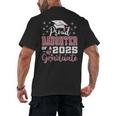 Proud Daughter Of 2025 College Graduate Family Graduation Men's Back Print T-Shirt