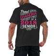 Proud Grandma Of a 2018 Senior Tshirt Graduation Men's Back Print T-Shirt