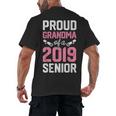 Proud Grandma Of A Class 2019 SeniorShirt Graduation Men's Back Print T-Shirt