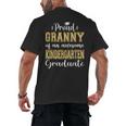 Proud Granny Of Kindergarten Graduate 2024 Graduation Granny Men's Back Print T-Shirt