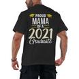 Proud Mama Of A 2021 Graduate Graduation Clothes MBA PhD Men's Back Print T-Shirt