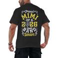 Proud Mimi Of a Band Senior 2026 Graduation Men's Back Print T-Shirt